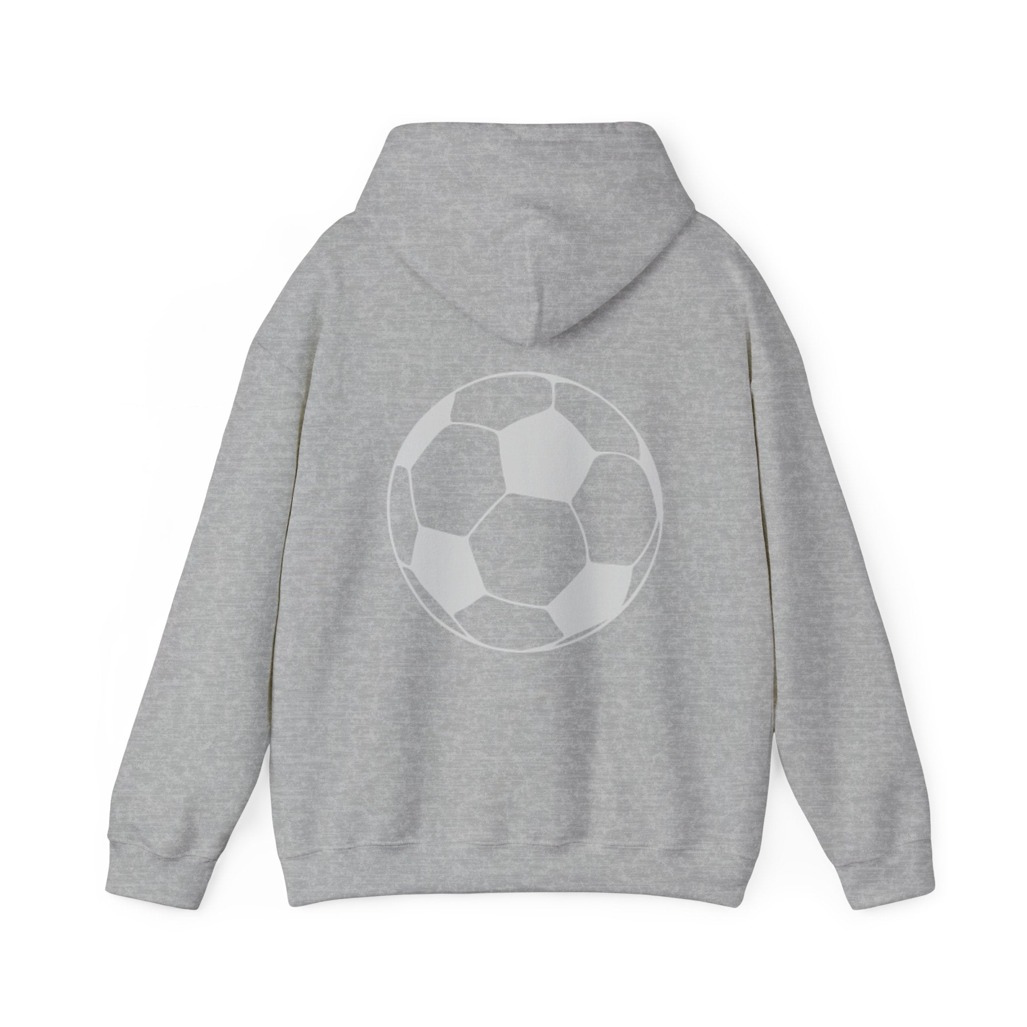 Adults Sport Grey Football Hoodie