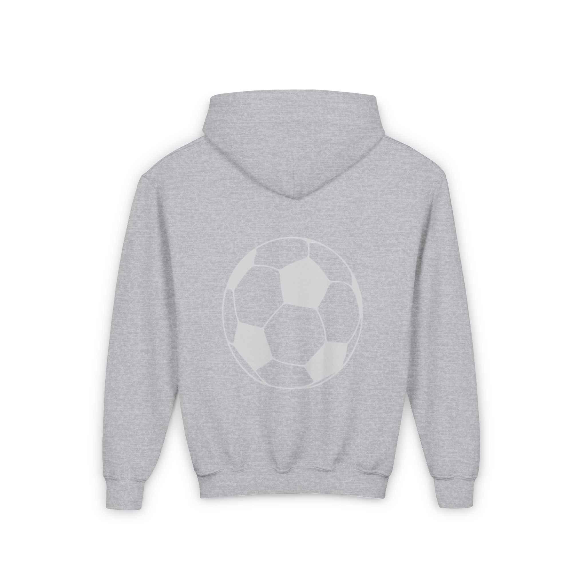 Kids Sport Grey Football Hoodie