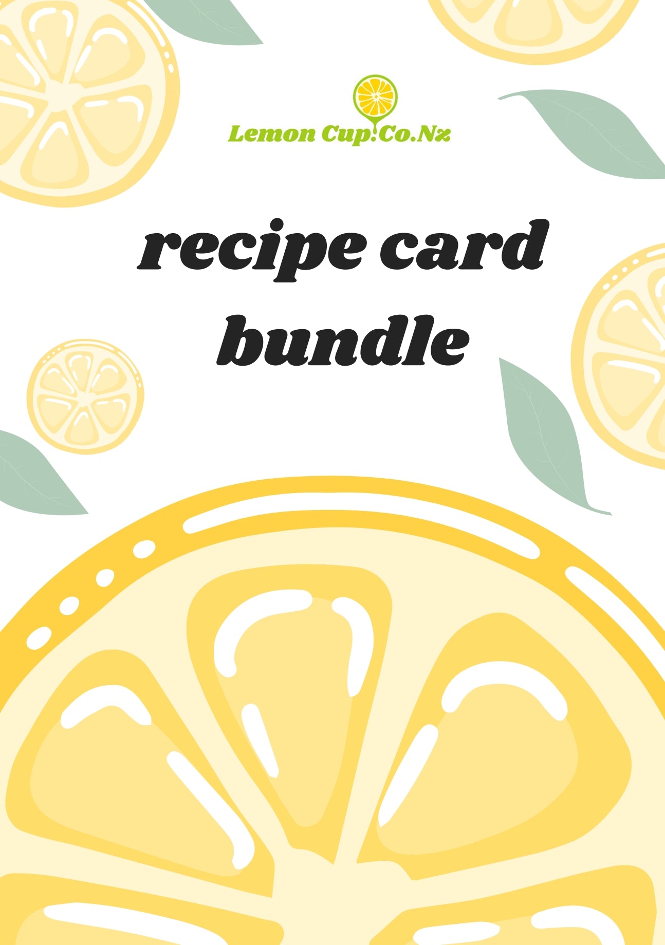 Recipe Card Bundle