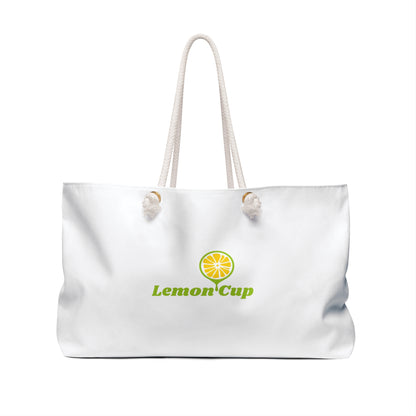 Lemon Cup Weekender Bag